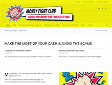 Tablet Screenshot of moneyfightclub.com